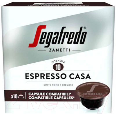 Кофе в капсулах Segafredo Zanetti Espresso Casa Dolce Gusto / 4JF (10шт)
