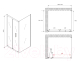 Миниатюра изображения товара Душевой уголок Abber Sonnenstrand AG07100B-S75B