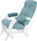 Кресло-глайдер Мебелик Модель 68 (ультра минт/молочный дуб) - 