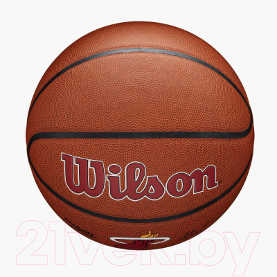 Баскетбольный мяч Wilson NBA Mia Heat / WTB3100XBMIA (размер 7)