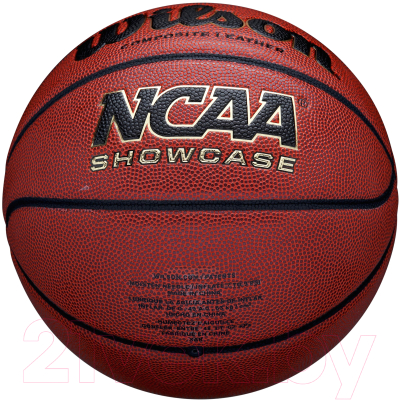 Баскетбольный мяч Wilson NCAA Showcase / WTB0907XB (размер 7)