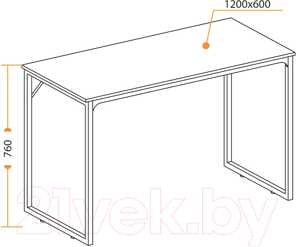 Письменный стол Tetchair WD-08