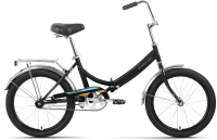Детский велосипед Forward Arsenal 20 1.0 2022 / RBK22FW20525 (14, черный/оранжевый) - 