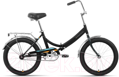 Детский велосипед Forward Arsenal 20 1.0 2022 / RBK22FW20525 (14, черный/оранжевый)