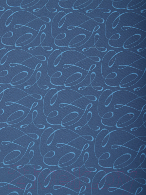 Простыня Luxsonia Трикотаж на резинке 140x200 / 1393 (вензель синий)