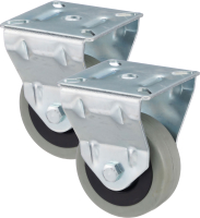 Комплект опор колесных для тележки складской Tellure Rota 375101K2 - 