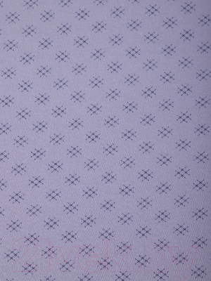 Простыня Luxsonia Трикотаж на резинке 140x200 / 1361 (клетка серый)