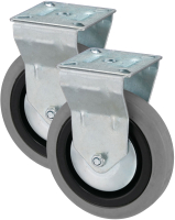 Комплект опор колесных для тележки складской Tellure Rota 375104K2 - 