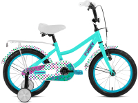 Детский велосипед Forward Funky 14 2023 / IB3FF1115XTQXXX (бирюзовый) - 