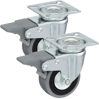 Комплект опор колесных для тележки складской Tellure Rota 378103K2 - 