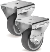 Комплект опор колесных для тележки складской Tellure Rota 385201K2 - 
