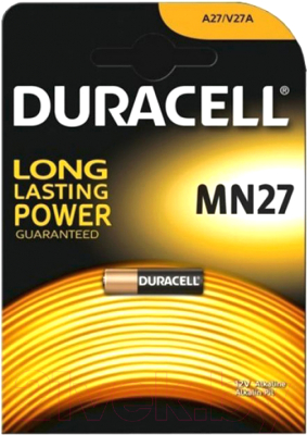 Батарейка Duracell A27/MN27 HSDC