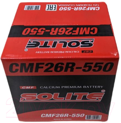 Автомобильный аккумулятор Solite 550A CMF 26R-550 (60 А/ч)