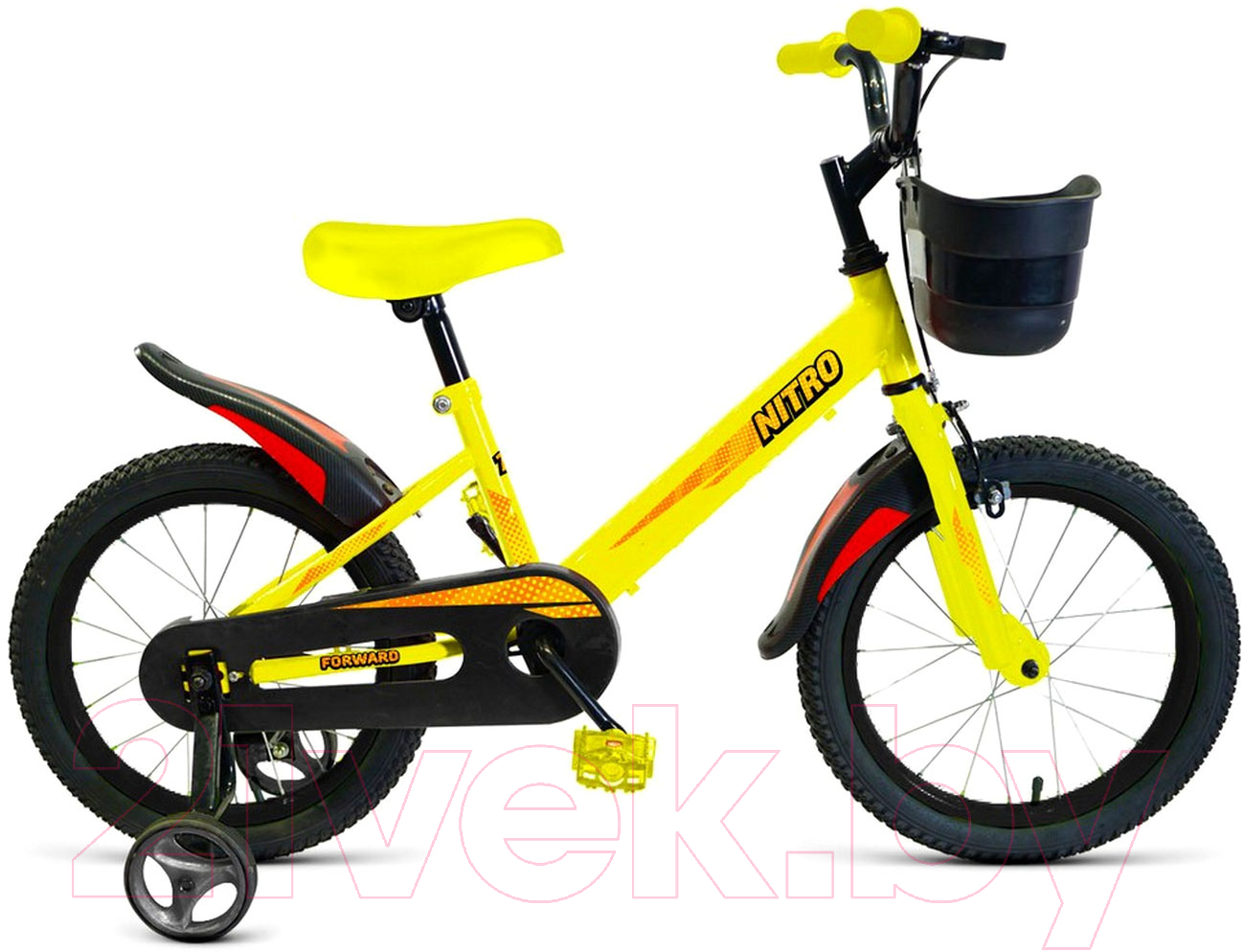 Детский велосипед Forward Nitro 16 2023 / IB3FS1129XYEXXX