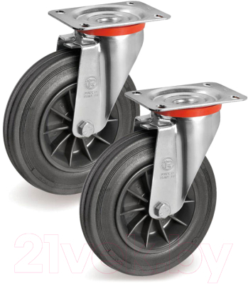 Комплект опор колесных для тележки складской Tellure Rota 524603K2