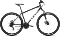 Велосипед Forward Sporting 29 2.0 D 2023 / RB3R98140XBKXWH (19, черный/белый) - 