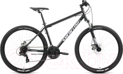 Велосипед Forward Sporting 29 2.0 D 2023 / RB3R98140XBKXWH (19, черный/белый)