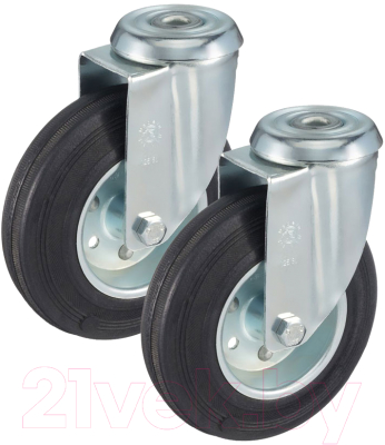 Комплект опор колесных для тележки складской Tellure Rota 536101K2