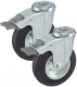Комплект опор колесных для тележки складской Tellure Rota 536201K2 - 