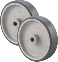 Комплект колес для тележки складской Tellure Rota 711102K2 - 