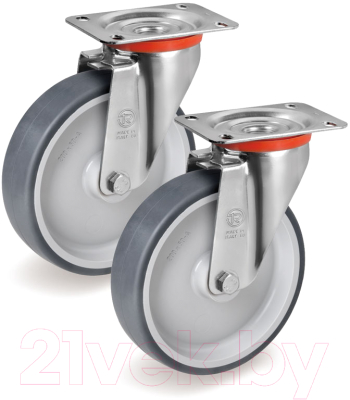 Комплект опор колесных для тележки складской Tellure Rota 714201K2