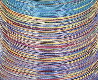 Леска плетеная KAMATSU Techron Rainbow 0.40мм 100м / 254100040