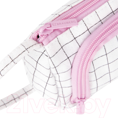 Изображение товара Пенал Brauberg Checkered White / 271558