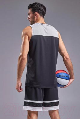 Баскетбольная форма Kelme Basketball Clothes / 8252LB1002-003 (L, черный/белый)