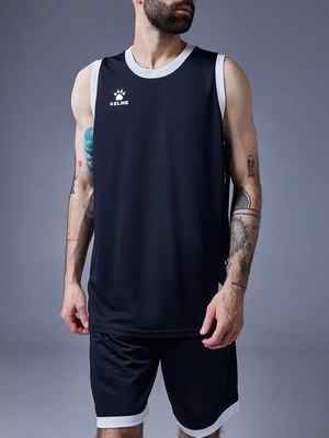 Баскетбольная форма Kelme Basketball Clothes / 8252LB1006-003 (2XL, черный)