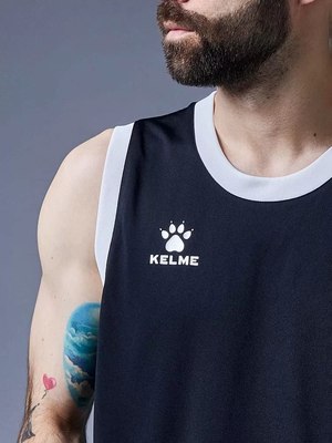 Баскетбольная форма Kelme Basketball Clothes / 8252LB1006-003 (2XL, черный)