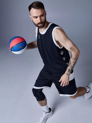 Баскетбольная форма Kelme Basketball Clothes / 8252LB1006-003 (2XL, черный)