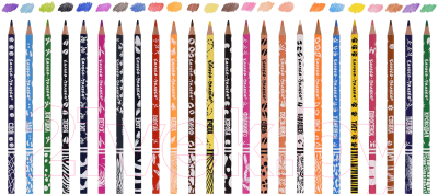 Набор цветных карандашей Каляка-Маляка Зоопарк / КТПКМ24 (24цв)