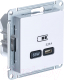 Розетка Systeme (Schneider) Electric AtlasDesign ATN000127 - 