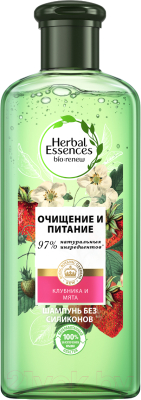 Шампунь для волос Herbal Essences Белая клубника и сладкая мята (250мл)