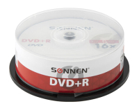 Набор дисков DVD-R Sonnen 4.7GB 16x (25шт) - 