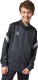 Олимпийка спортивная детская Kelme Children's Knitted Jacket / 8061WT3002-201 (р.150, темно-серый) - 
