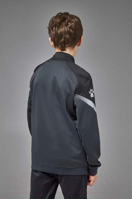 Олимпийка спортивная детская Kelme Children's Knitted Jacket / 8061WT3002-201 (р.120, темно-серый)