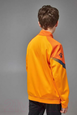 Олимпийка спортивная детская Kelme Children's Knitted Jacket / 8061WT3002-807 (р.130, оранжевый)