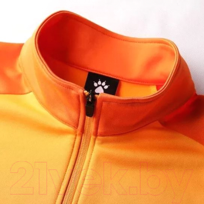 Олимпийка спортивная детская Kelme Children's Knitted Jacket / 8061WT3002-807 (р.140, оранжевый)