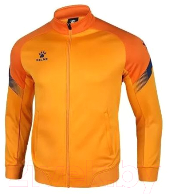 Олимпийка спортивная детская Kelme Children's Knitted Jacket / 8061WT3002-807 (р.140, оранжевый)