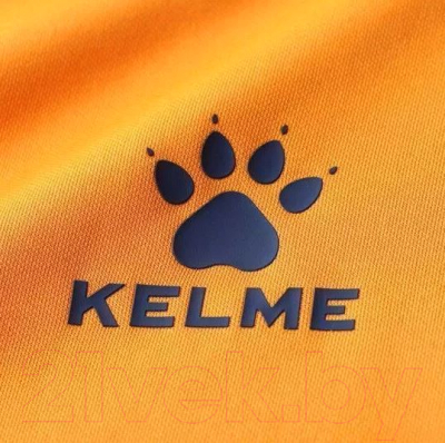 Олимпийка спортивная детская Kelme Children's Knitted Jacket / 8061WT3002-807 (р.150, оранжевый)