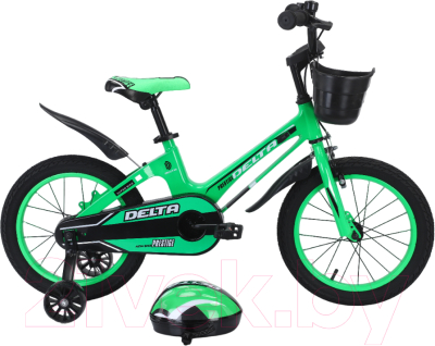 Детский велосипед DeltA Prestige 1602 (16, зеленый)