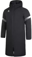 Куртка Kelme Hooded Long Jacket / 8161MF1003-000 (M, черный) - 