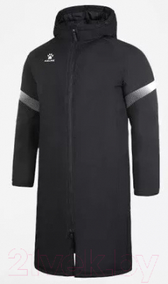 Куртка Kelme Hooded Long Jacket / 8161MF1003-000 (M, черный)
