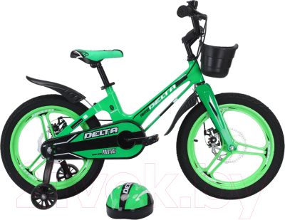Детский велосипед DeltA Prestige 2002 (18, зеленый)