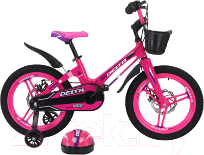 Детский велосипед DeltA Prestige 2002 (18, розовый)