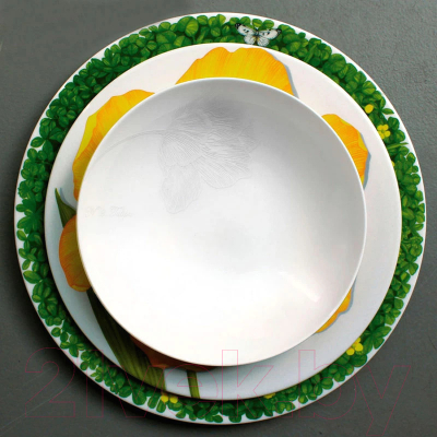 Тарелка столовая глубокая Taitu Bianco&Bianco 3-15