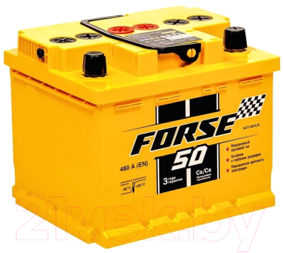 Автомобильный аккумулятор Forse 480A 6СТ-50VL (50 А/ч)