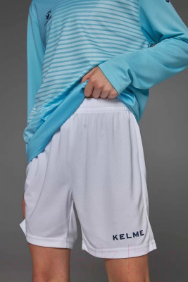 Футбольная форма Kelme Long-Sleeved Football Suit / 8161ZB3001-449 (р.140, синий/черный)