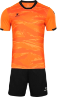 Футбольная форма Kelme Short Sleeve Football Suit / 8151ZB1003-907 (4XL, оранжевый) - 